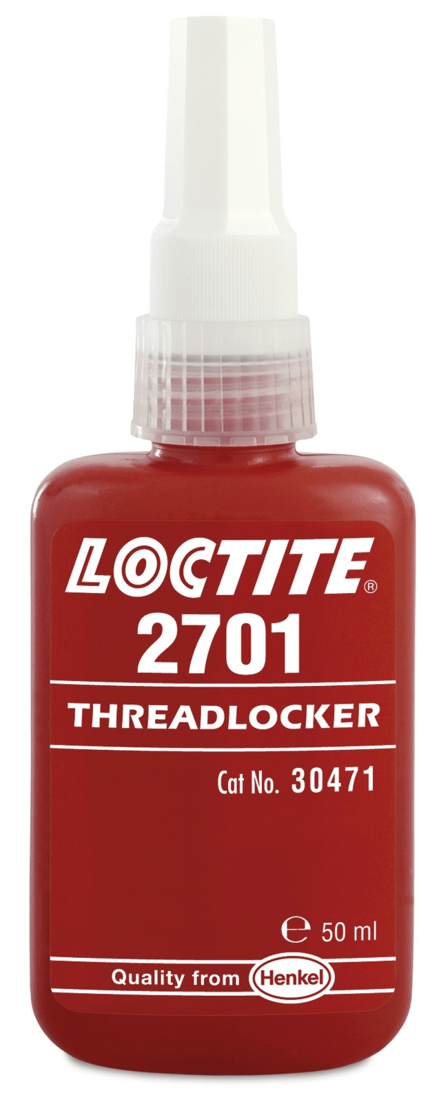 LOCTITE 2701 50ML (1516481) Резьбовой фиксатор высокой прочности для неактивных металлов