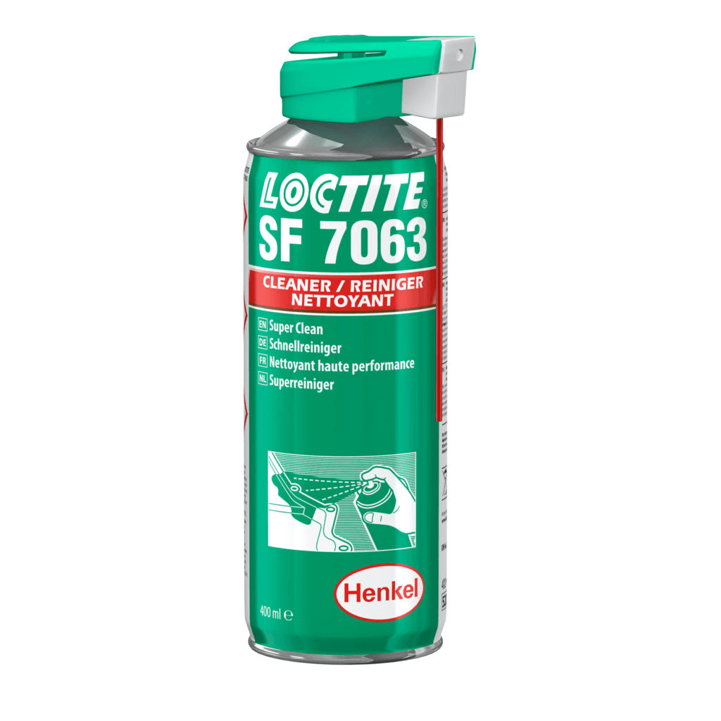 LOCTITE SF 7063 400ML (2385316) Быстродействующий очиститель (спрей), для пластмасс, металлов